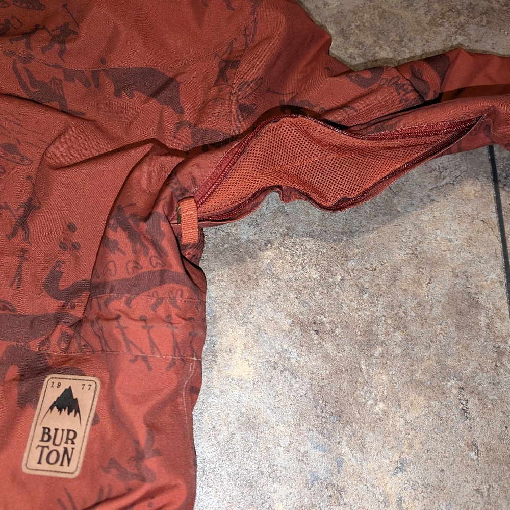 Burton Prowess Stone Age Snow Board Jacket Ladies Small - Picture 9 of 16